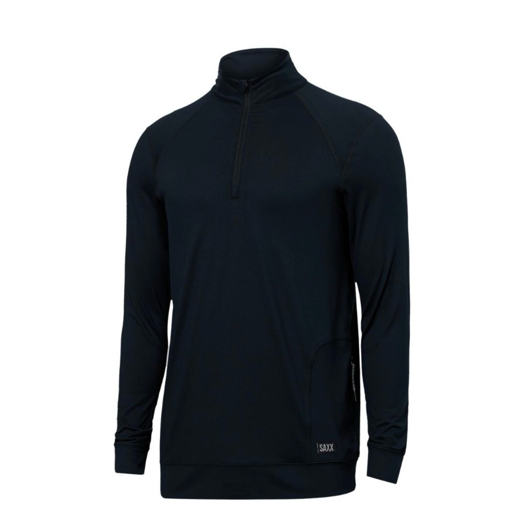 NWT SAXX Men's Half Zip Top Large
